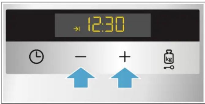 12:30 - + kg