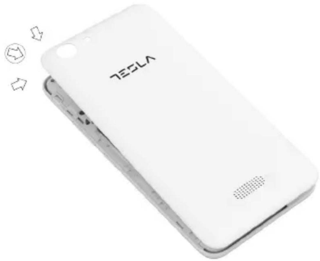 TESLA Smartphone 3.3 - Die Kappe auf der Rückseite des Telefons - 1