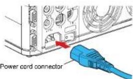 Power cord connector