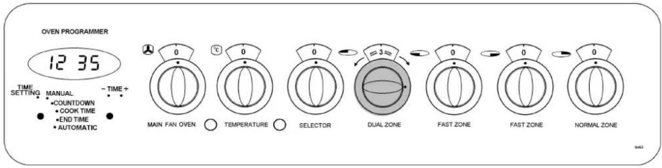 OVEN PROGRAMMER 12 35 TIME SETTING MANUAL - TIME + • COUNTDOWN • COOK TIME • END TIME • AUTOMATIC 0 0 0 0 0 0 0 0 0 0 0 MAIN FAN OVEN TEMPERATURE SELECTOR DUAL ZONE FAST ZONE FAST ZONE NORMAL ZONE 0 0 0 0 0 0 0 0 0 0 0 0 0 0 0 0 0 0 0 0 0 0 0 0 0 0 0 0 0 0 0 0 0 0 0 0 0 0 0 0 0 0 0 0 0 0 0 0 0 0 S462