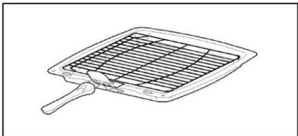 Tricity Bendix SIE505X - THE GRILL PAN AND HANDLE - 2