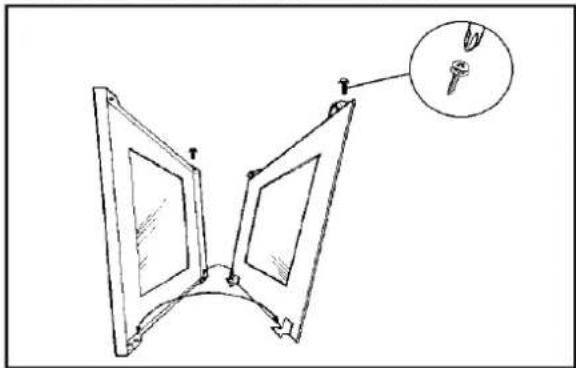 Tricity Bendix SI510B - TO REMOVE THE OUTER GLASS - 1