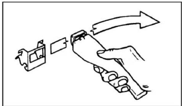 Tricity Bendix SI510B - Ensure the handle is positively located. - 1