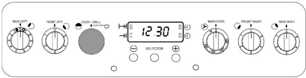 Tricity Bendix SIE555PW - SELECTING THE GRILL - 1