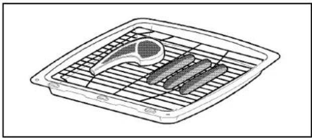 Tricity Bendix SI505W - THE GRILL PAN AND HANDLE - 4