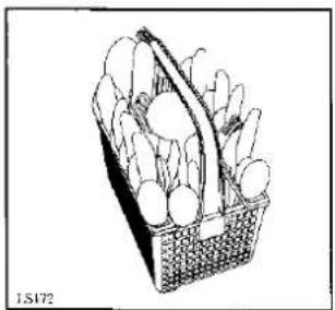 Tricity Bendix BK205W - Use of the Lower Basket - 3