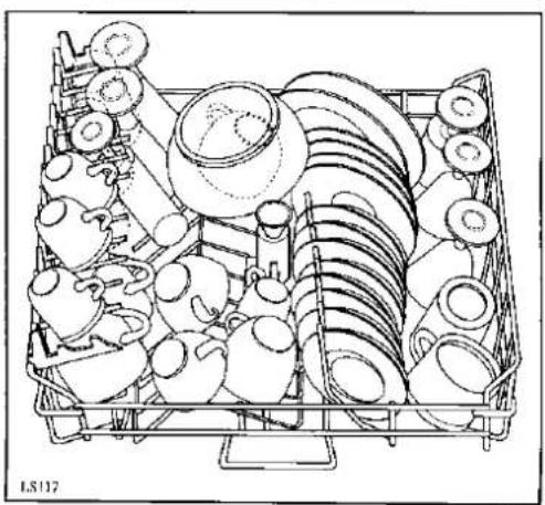 Tricity Bendix BK205W - Use of the Upper Basket - 2
