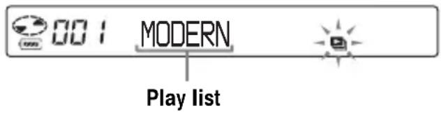 00:1 MODERN Play list