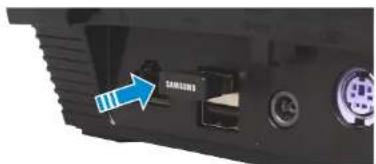 SAMSUNG DM300A2A - Installing the wireless receiver - 2