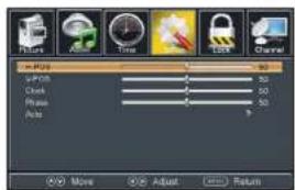 Filter All Time Lock Channel +PUM 50 GRGB 30 Cash 50 Photo 50 Auto 90 More 50 Adjust Return