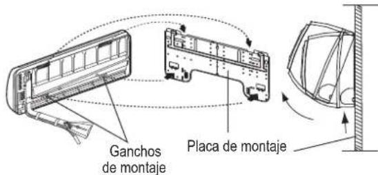 Ganchos de montaje Placa de montaje