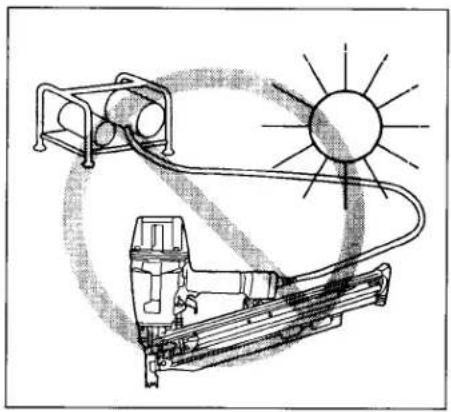 Diagram of a solar-powered device with a sun and connecting wires, no text or symbols present