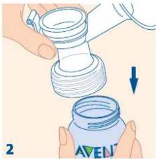 PHILIPS Construct - How to assemble the ISIS Manual Breast Pump - 3