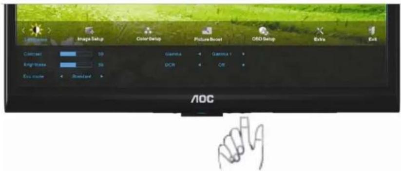 AOC E2050S - Luminâ ncia - 1