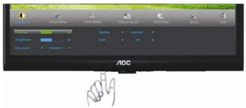 AOC E2050S - Luminâ ncia - 3