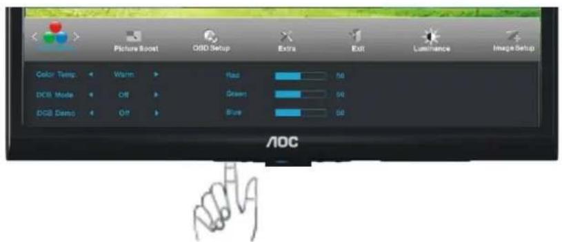 AOC E2050S - MENU - 1