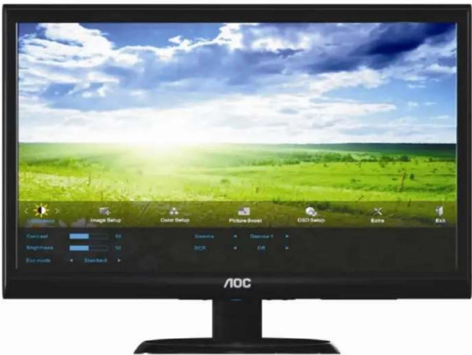 AOC E2050S - Configuraçã o de OSD - 1