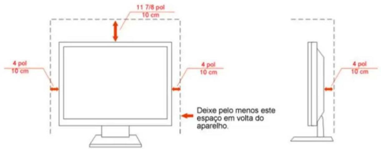 AOC E2050S - Instalação - 2
