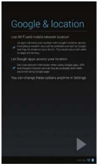 Google & Use Wi-Fi and mobile network location Let apps estimate your location with Google's location service. Anonymous location data will be collected as sent to Google, and may be scanned on your device. This could result even when no apps are missing. Let Google apps access your location Set more network information when using Google apps, GPS and Google's location service may be accessed, even when you're not using Google apps. You can change these options anytime in Settings.