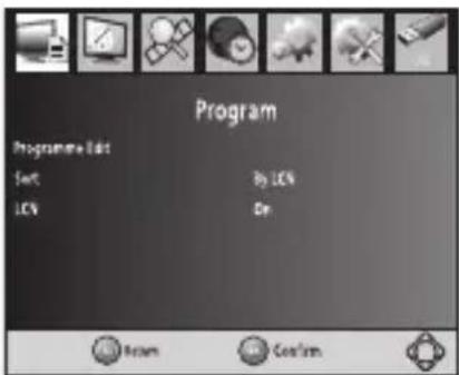 Engel Axil RT0302HD - Parámetros de administración de programas - 1