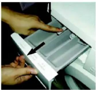 Jocel JLR-10810 - Limpieza del cajetín de detergente - 1