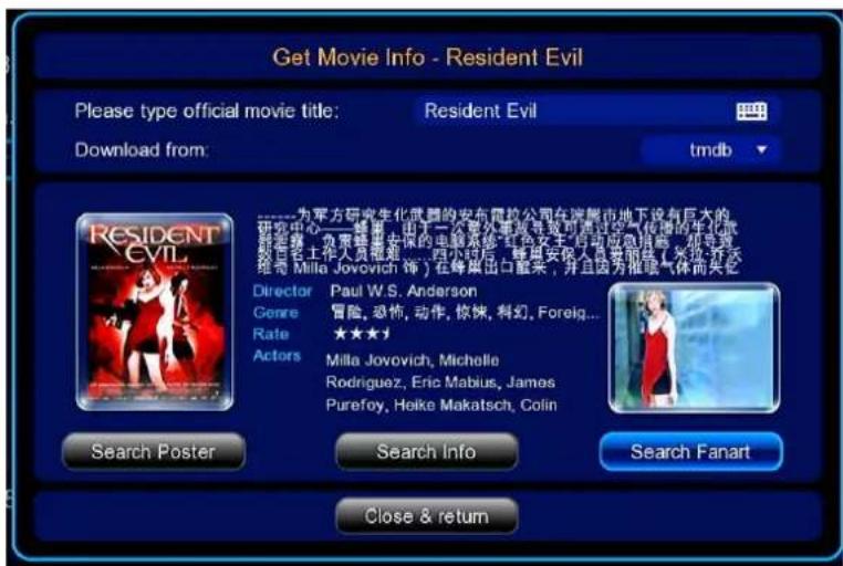 Get Movie Info - Resident Evil Please type official movie title: Resident Evil Download from: tmdb RESIDENT EVIL Director Paul W.S. Anderson Genre 冒险, 恐怖, 动作, 惊悚, 科幻, Foreign... Rate ★★★★ Actors Milla Jovovich, Michelle Rodriguez, Eric Mabius, James Purefoy, Heike Makatsch, Colin Search Poster Search Info Search Fanart Close & return