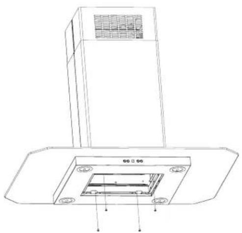 Mabe IO9008CII1 - Estructuras de soporte al techo (modelos de isla) - 15