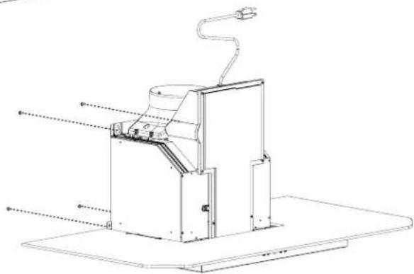 Mabe IO9008CII1 - ADVERTENCIA: SE REQUIERE DE 2 PERSONAS PARA LEVANTAR Y COLOCAR LA CAMPANA EN LOS PERNOS (TORNILLOS) DE MONTAJE. - 3