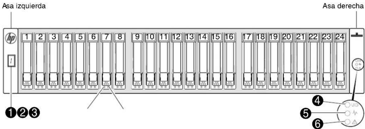 HP M0T31A - Receptáculo MSA de array 2040 SFF - 1