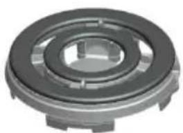 WHIRLPOOL NWF5050B - Quemador tipo Cuatro Coronas (en algunos modelos) - 1