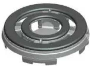 WHIRLPOOL NWF5050B - Quemadores tipo Cuatro Coronas (en algunos modelos) - 1