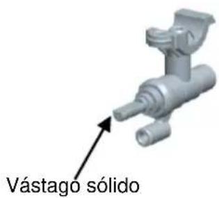 Vástago sólido