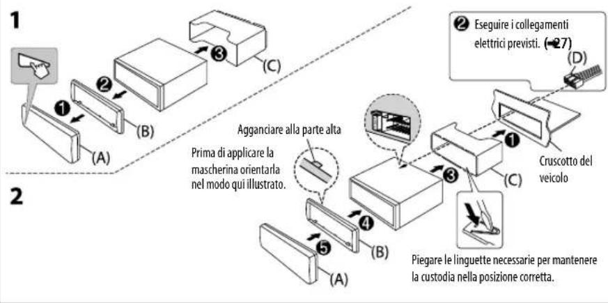JVC KD-R774BT - INSTALLAZIONE E COLLEGAMENTI - 1