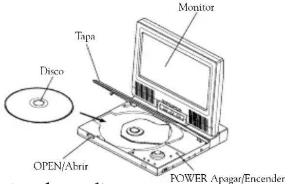 BELSON BS13080 - Cargando un disco - 1