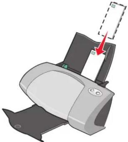 LEXMARK P700 - Paso 1: Carga de los sobres - 1