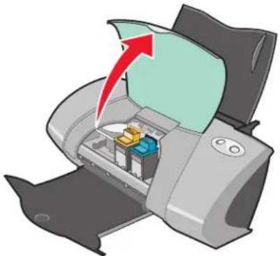 LEXMARK P700 - Extracción de cartuchos usados - 1