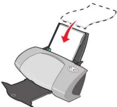 LEXMARK P700 - Paso 1: Carga de las transferencias térmicas - 1