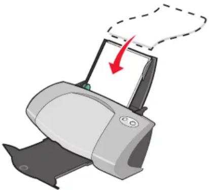 LEXMARK P700 - Paso 1: Carga del papel de primera calidad - 1