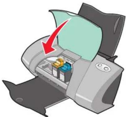 LEXMARK P700 - Instalación de los cartuchos - 4