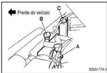 Frente do veículo B C A N26A117A N