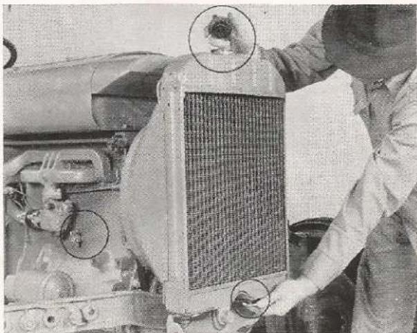 Ferguson TO-30 - CARE OF COOLING SYSTEM - 1