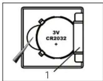3V CR2032 + 1