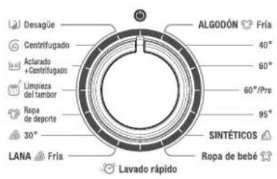 DAEWOO DWD-NT1012 - PROCESO DE LAVADO Y SELECCIÓN DE PROGRAMAS - 1
