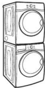WHIRLPOOL 7MWFW90HEFC - Pedestal de 15" - 1