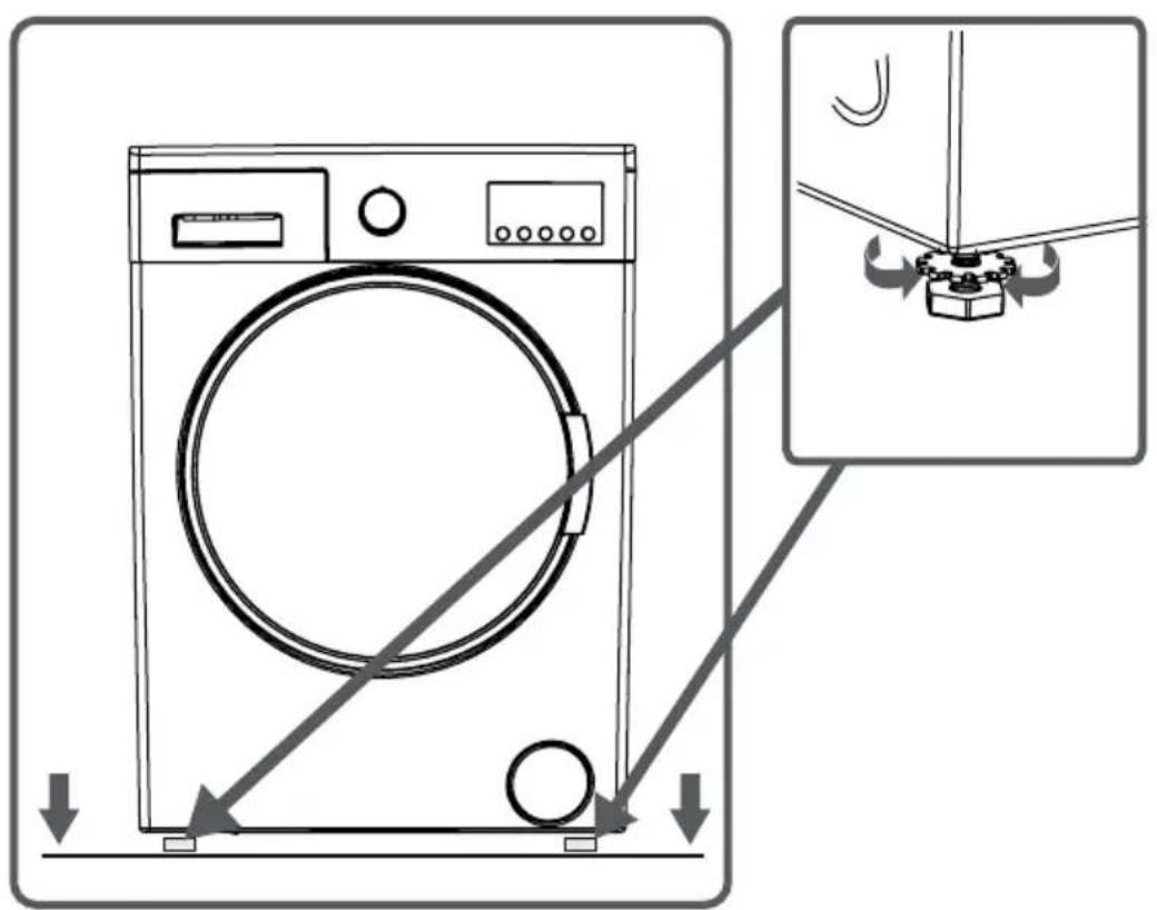 Orima ORM 107 - Ajuste de las correas - 1