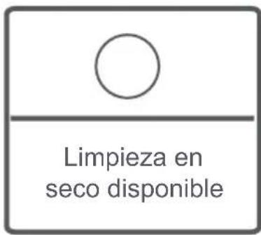 Limpieza en seco disponible