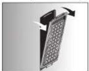 Haceb Assento 550 PL - Limpieza del filtro atrapa pelusas - 1