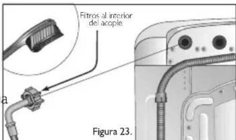 Haceb M1605 BL - Limpieza de los filtros de paso de agua - 1