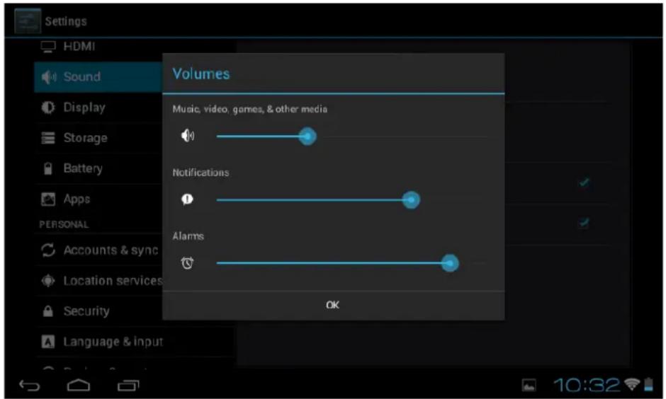 VIEWSONIC ViewPad E72 - Para ajustar el volumen - 1