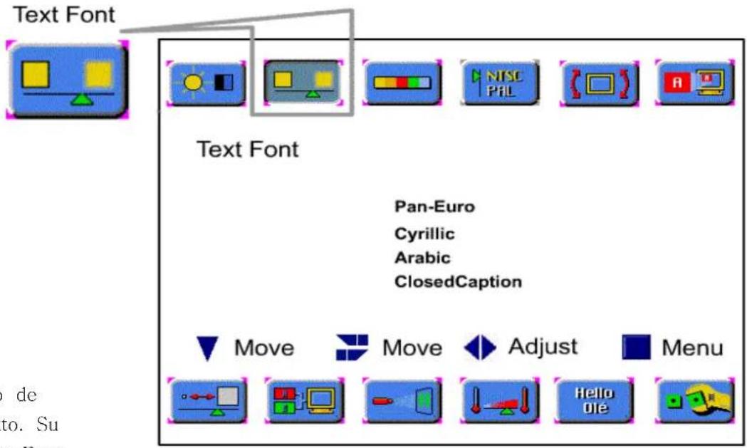 Text Font Text Font Pan-Euro Cyrillic Arabic ClosedCaption Move Move Adjust Menu